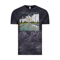 Cloud Black india agra taj mahal mausoleum travel tourist Vintage Tee - longCreatives