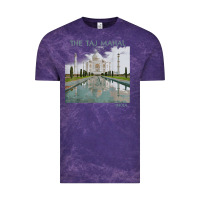 Cloud Purple india agra taj mahal mausoleum travel tourist Vintage Tee - longCreatives