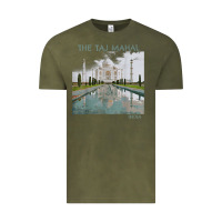 India Agra Taj Mahal Mausoleum Travel Tourist Vintage Tee | Teevron