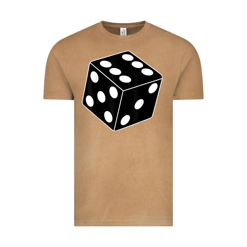 Black Gaming Dice Halloween Costume Cool Quirky Funny Vintage Tee by longCreatives | Teevron