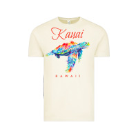 Vintage Arctic kauai hawaii watercolor sea turtle souvenir Vintage Tee - longCreatives