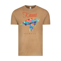 Vintage Camel kauai hawaii watercolor sea turtle souvenir Vintage Tee - longCreatives