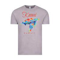 Vintage Zinc kauai hawaii watercolor sea turtle souvenir Vintage Tee - longCreatives