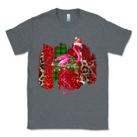 Charcoal Heather christmas flamingo Classic Tee - Bettercallsaul