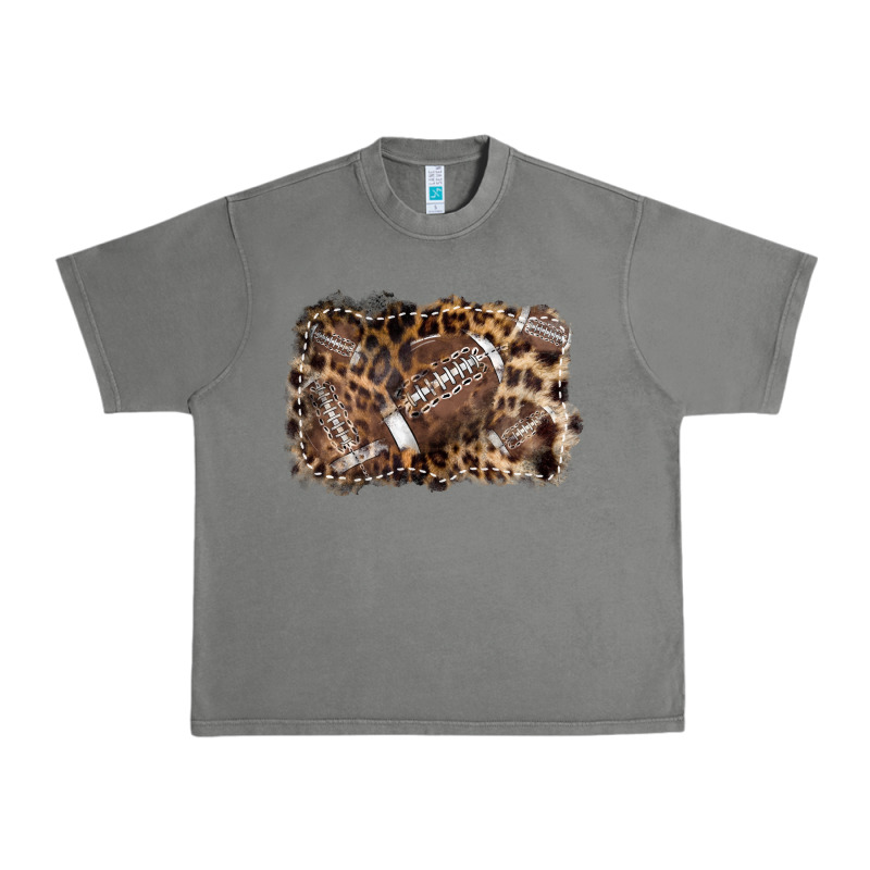 Football Background Leopard Urban Heavy Tee by NancyCooperArtShop | Teevron