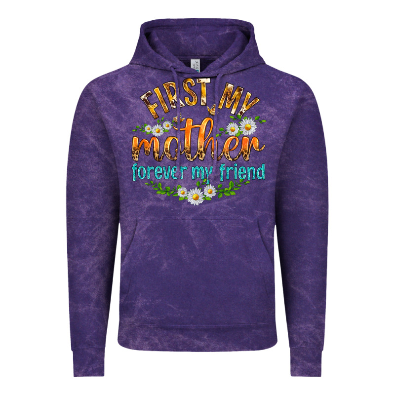 First My Mother Forever My Friend With Daisies Vintage Hoodie by texasbilliewilder | Teevron