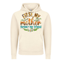 Vintage Artic First My Mother Forever My Friend with Daisies Vintage Hoodie - texasbilliewilder