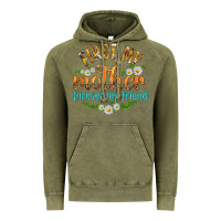 Vintage Olive First My Mother Forever My Friend with Daisies Vintage Hoodie - texasbilliewilder