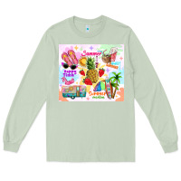 Matcha summer beach Long Sleeve Tee - TumblerDesignByShophia