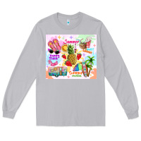 Moon Dust summer beach Long Sleeve Tee - TumblerDesignByShophia