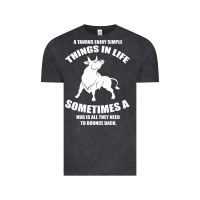 Vintage Black Taurus Horoscope Vintage Tee - Bettercallsaul