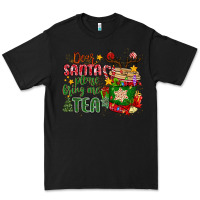 Black deer santa please bring me tea Premium Tee - MaliasSmallBusiness
