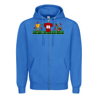 True Royal trophy cup american football uniform libbey glass Zipper Hoodie - BundleAndBundleShop