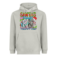 Moon Dust Santa's Favorite RN Registered Nurse Heavyweight Hoodie - CowhideDigitalArt