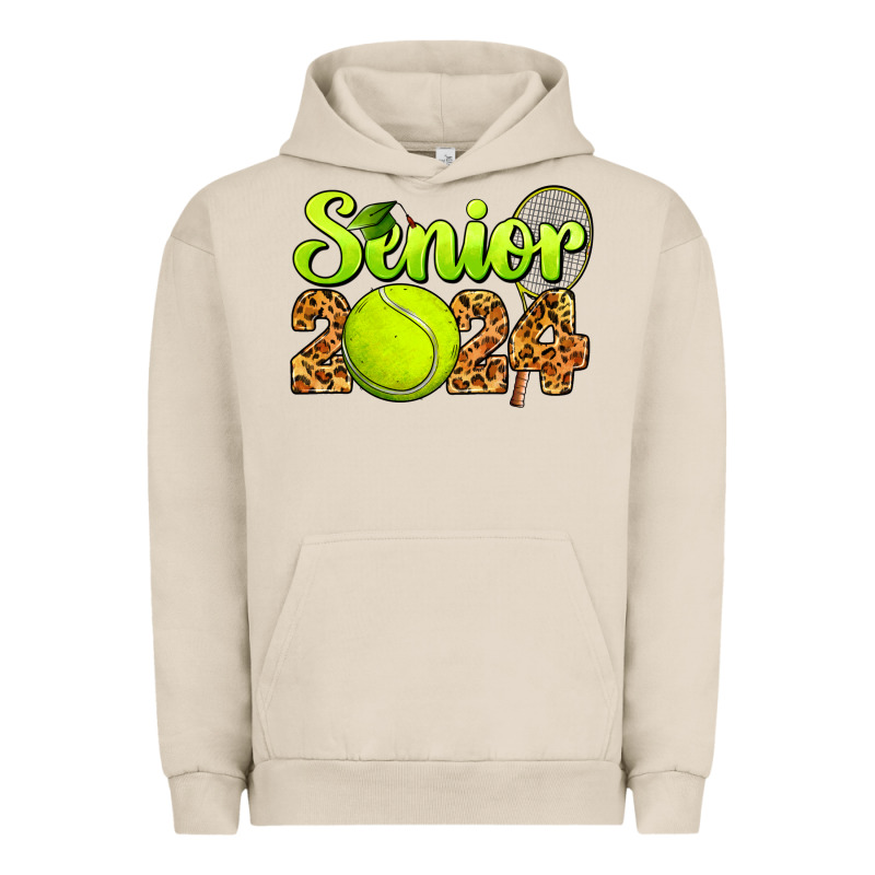 Tennis Senior 2024 Urban Hoodie by BarkalooDesign | Teevron