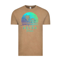 Vintage Coffee Vintage Aruba Beach Tropical Vibes Vacation Souvenir Gift Vintage Tee - longCreatives