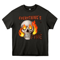 Asphalt everythings fine Heavy Core Tee - JahusDesignShop
