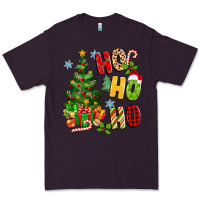 Plum ho ho ho christmas Premium Tee - MaliasSmallBusiness