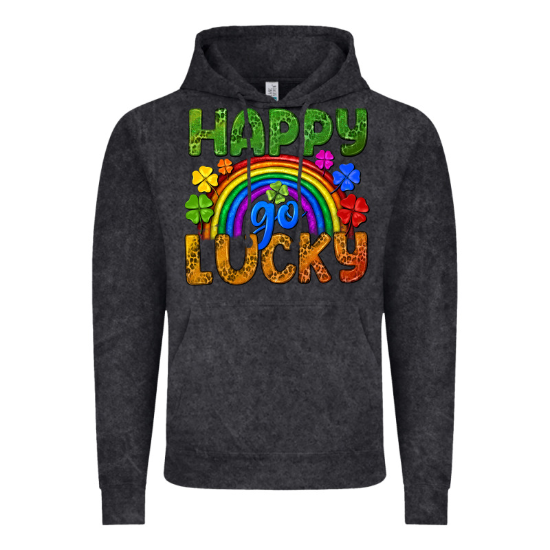 Happy Go Lucky Lgbtq+ Vintage Hoodie by NancyCooperArtShop | Teevron