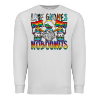 Dove Grey love gnomes nobounds Premium Sweatshirt - SublimationCraftShop
