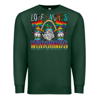 Sports Green love gnomes nobounds Premium Sweatshirt - SublimationCraftShop