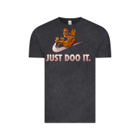Vintage Black just doo it - Scooby Dog shanwech Halloween Vintage Tee - longCreatives