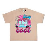 Burro Stay cool with ice cream van summer Urban Heavy Tee - NancyCooperArtShop