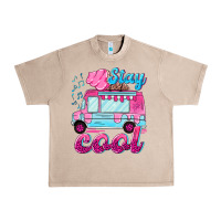 French Oak Stay cool with ice cream van summer Urban Heavy Tee - NancyCooperArtShop