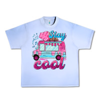 Grape Ice Stay cool with ice cream van summer Urban Heavy Tee - NancyCooperArtShop