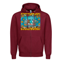Burgundy difference maker teacher life tumbler Zipper Hoodie - BundleAndBundleShop