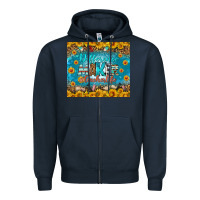 Navy difference maker teacher life tumbler Zipper Hoodie - BundleAndBundleShop