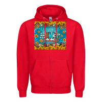 Red difference maker teacher life tumbler Zipper Hoodie - BundleAndBundleShop