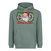 Sage with god all things are possible santa Heavyweight Hoodie - CowhideDigitalArt