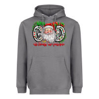 Storm with god all things are possible santa Heavyweight Hoodie - CowhideDigitalArt