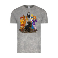 Cloud Rock surprise!  scooby dog with friends funny halloween Vintage Tee - longCreatives