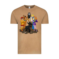 Vintage Camel surprise!  scooby dog with friends funny halloween Vintage Tee - longCreatives