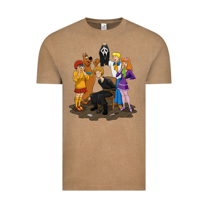 Surprise!  Scooby Dog With Friends Funny Halloween Vintage Tee by longCreatives | Teevron