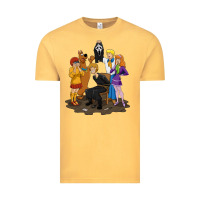 Vintage Mustard surprise!  scooby dog with friends funny halloween Vintage Tee - longCreatives