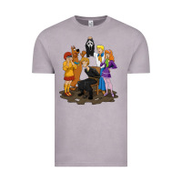 Vintage Zinc surprise!  scooby dog with friends funny halloween Vintage Tee - longCreatives