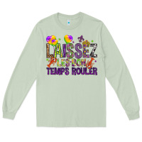 Matcha Loissez les bon temps rouler with balloon Long Sleeve Tee - HowdyJamesFarm