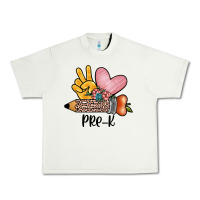 Pistachio peace love pre k Urban Heavy Tee - JahusDesignShop