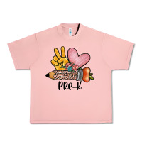 Salmon peace love pre k Urban Heavy Tee - JahusDesignShop