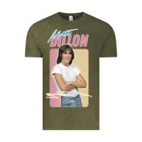 Vintage Olive Matt Dillon - Retro Aesthetic Design Vintage Tee - longCreatives