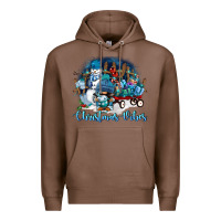 Chestnut christmas vibes Premium Hoodie - FaDigitalArtStudio