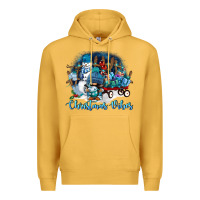 Mustard christmas vibes Premium Hoodie - FaDigitalArtStudio