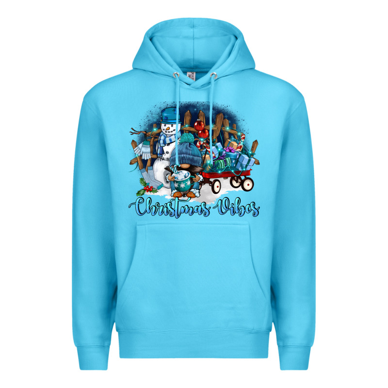 Christmas Vibes Premium Hoodie by FaDigitalArtStudio | Teevron
