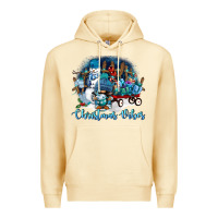 Pina Colada christmas vibes Premium Hoodie - FaDigitalArtStudio