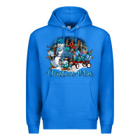 True Royal christmas vibes Premium Hoodie - FaDigitalArtStudio