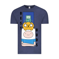 Vintage Denim Cn Adventure Time Finn Jake Bmo Best Buds Vintage Tee - longCreatives