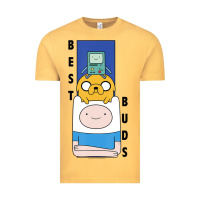 Vintage Mustard Cn Adventure Time Finn Jake Bmo Best Buds Vintage Tee - longCreatives